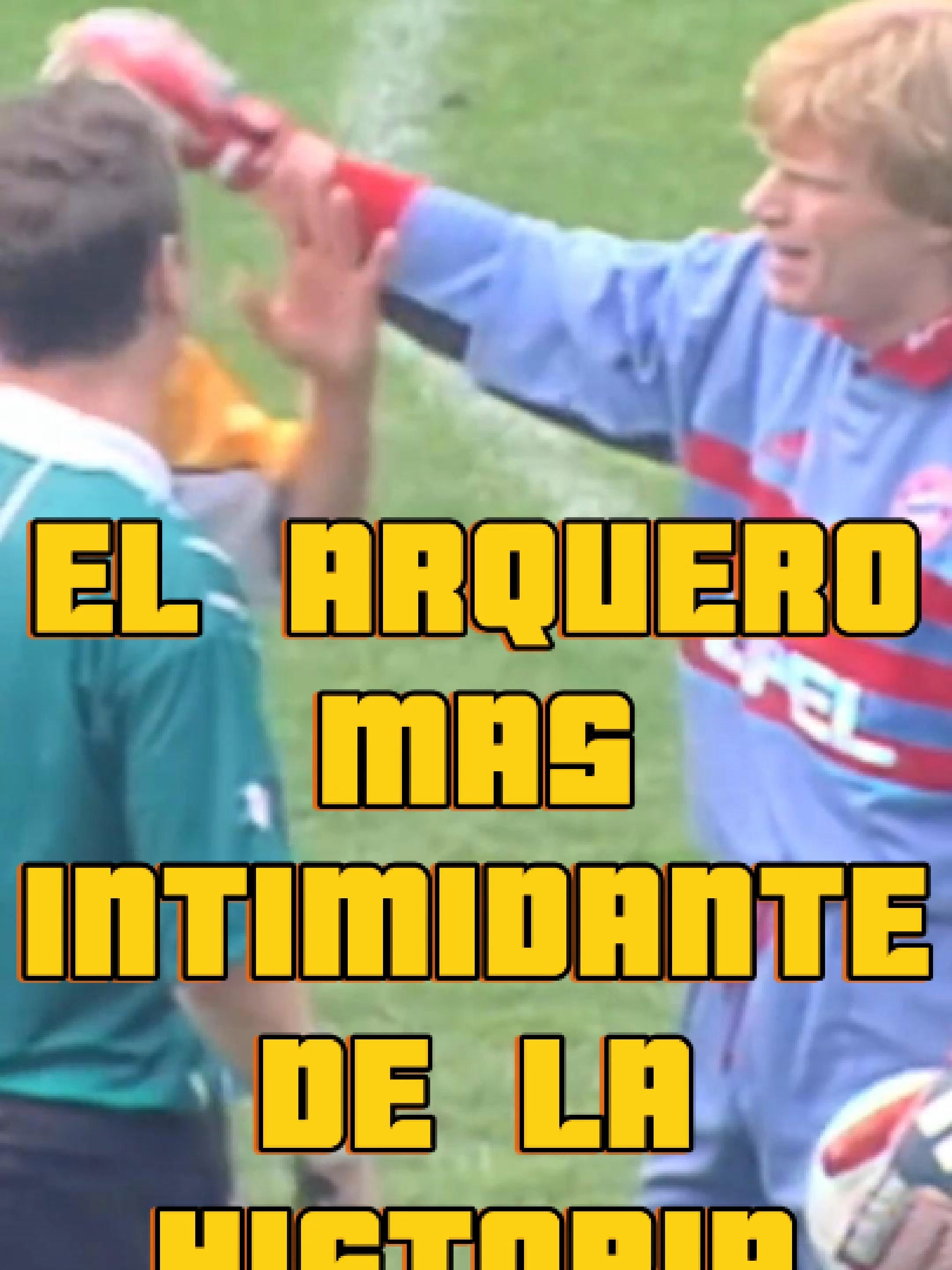 El arquero mas intimidante de la historia#retosdefutbol⚽ #juegosdefutbol #davooxeneize #lacobraaa #bochadeportes #apugol #ecuador #selecciondeecuador #futbol11 #transfermarkt #oliverkahn
