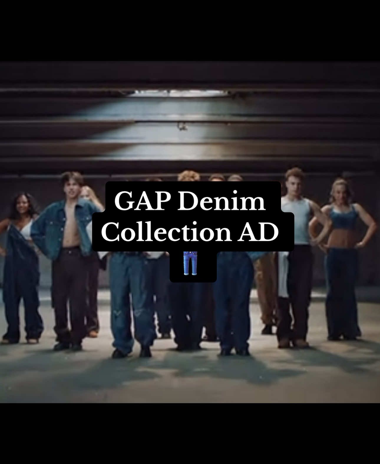 keeping it in style as always 😚 #gap #gapjeans #jeans #jeansad #jeanscommercial #denimjeans #collection #commercial #gapad #dance 