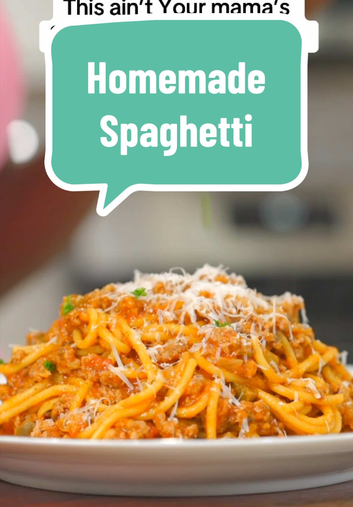 Let’s make a delicious and healthy homemade spaghetti.  Ingredients: To boil the pasta: • 1 pack spaghetti • 1 tbsp chicken bouillon • 1/2 tbsp salt For the sauce: • 1 tbsp oil • 1 small green bell pepper, diced • 1 small onion, chopped • 1 small tomato, diced • 3 garlic cloves, minced • 1 lb ground turkey • 1/2 lb ground beef • 1 tbsp onion powder • 1 tbsp garlic powder • 1 tbsp Italian seasoning • 1 tbsp chicken bouillon • 1 tsp ground black pepper • 1 tsp Sazon • 1 tbsp tomato paste • 1 jar Prego Tomato Basil Garlic pasta sauce • Reserved pasta water (fill the empty jar once pasta is drained) • 1 tbsp fresh parsley, chopped • 1/3 cup grated Parmesan cheese #homemadespaghetti #whatsfordinner #spaghettisauce #islandvibecooking 