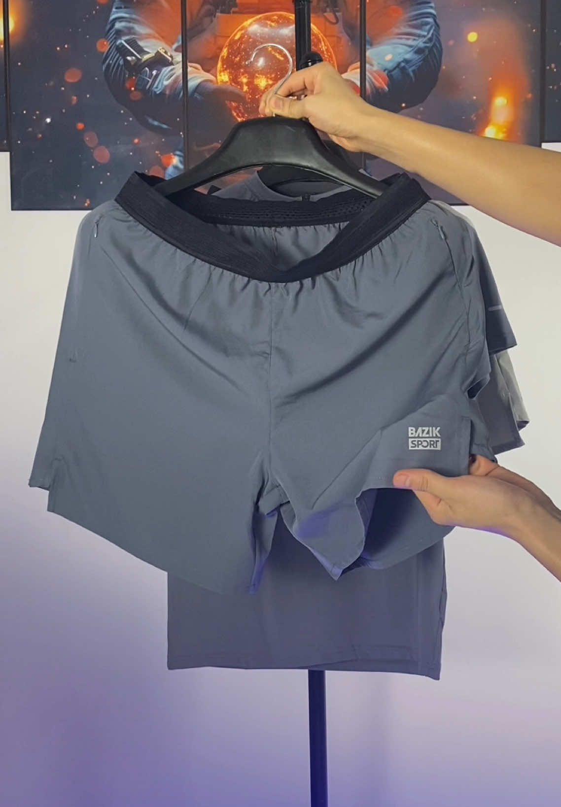 Quần Short Thể Thao Nam BAZIK #tienlocstore #gym #thethao #chaybo #pickleball #bazik 