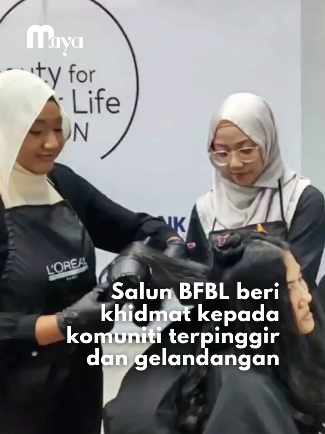 Di tengah hiruk-pikuk kota Kuala Lumpur, di sebuah sudut kecil Anjung Singgah Yayasan Kebajikan Negara (YKN) di Jalan Hang Lekiu, tersembunyi sebuah salun istimewa yang bukan sekadar tempat untuk memotong dan mencuci rambut. #mayamajoriti #majoriti