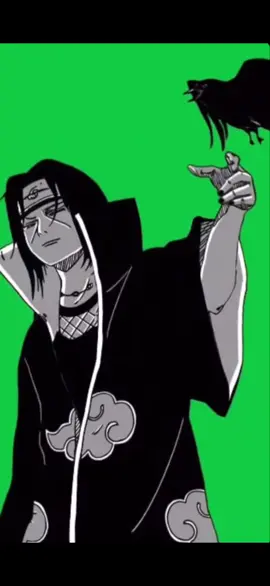 Itachi green screen manga