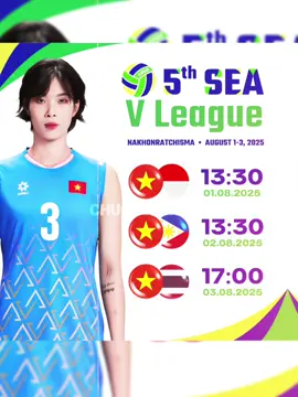 Cùng cổ vũ tuyển bóng chuyền nữ Việt Nam nào #bongchuyen #bongchuyennuvietnam #seavleague2025 #chuoichientv #news #fyp 