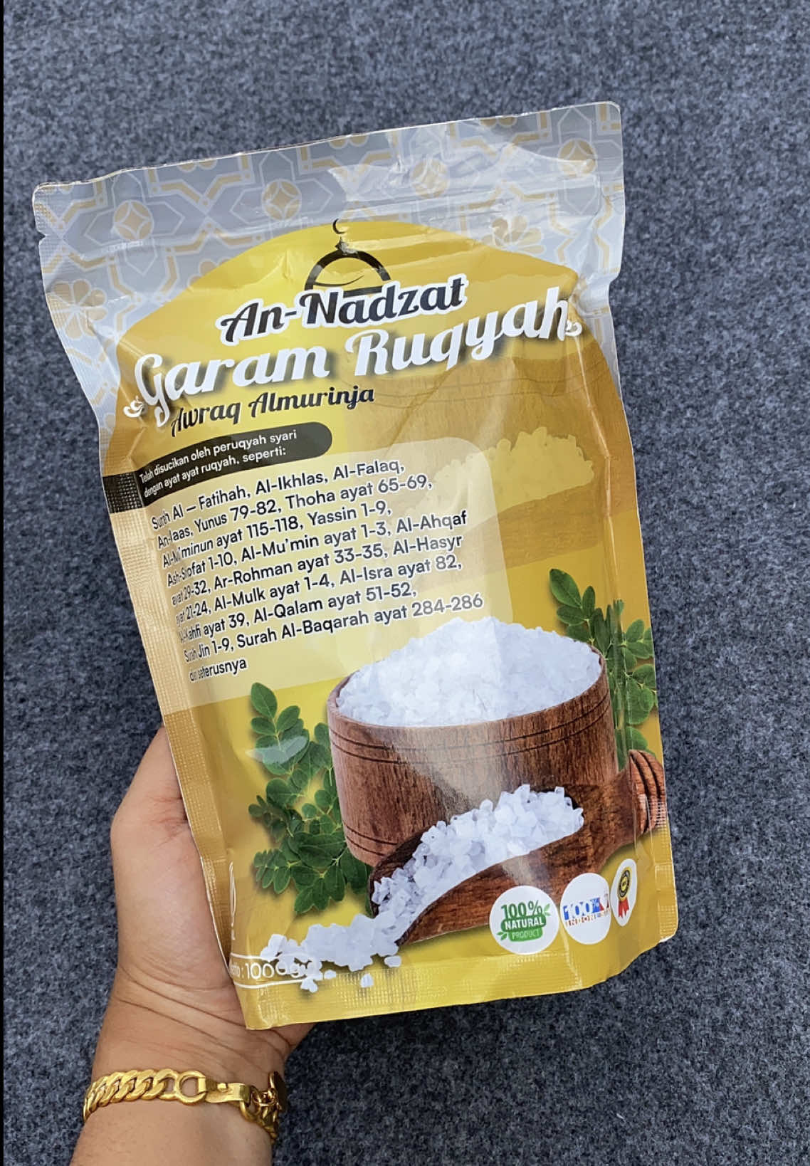 buang energi negatif dalam diri kita melalui garam ruqyah An-Naszad atas izin allah😇🥰 #garamruqyah #garamruqyahannadzat #ruqyahmandiri #ikhtiarruqyah 