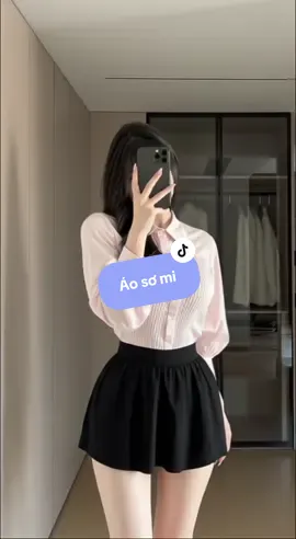 Quý cô công sở không thể bỏ qua Em Áo sơ mi chất tơ này được , nó sang tới đâu luôn á mí Bà #phoidoxinh #myoutfit #congso #sơmi 