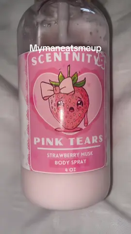 #strawberry #scentnity #musk #bodymist #crybaby 