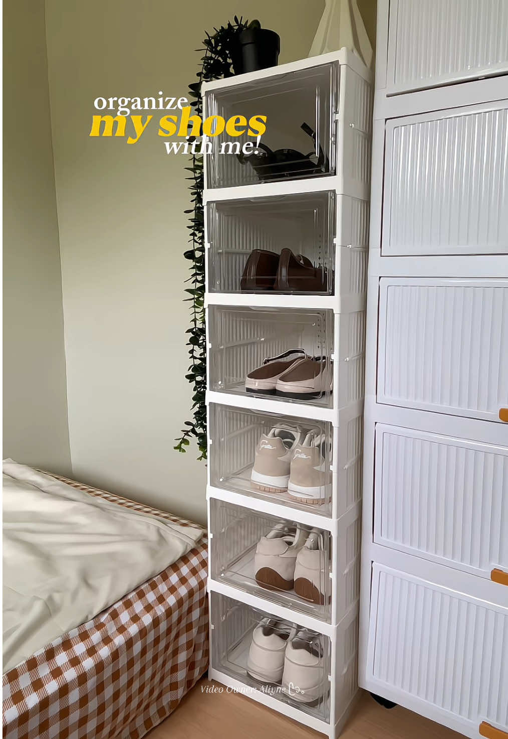 Foldable. Space-saving. Easy to assemble. The 6-layer shoe rack your room needs. 👟 #shoerackorganizer #shoerackcabinet #6layershoerack #fyp #roomessentials  #ShoeOrganizer #SpaceSaver #HomeEssentials #EasyStorage #TidyUp