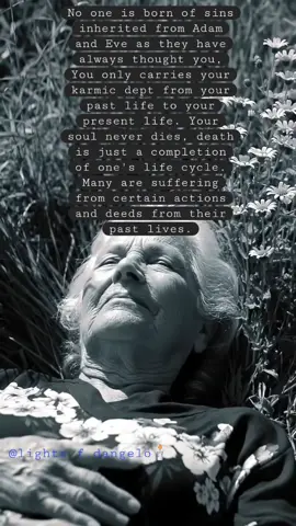 THEY LIED TO US No one is born of sins inherited from Adam and Eve as they have always thought you, You only carries your karmic dept from your past life to your present life. Your soul never dies, death is just a completion of one's life cycle. Many are suffering from certain actions and deeds from their past lives.#fyppppppppppppppppppppppp #forupage #african #chosenone #awakening #1millionviews #1mviews #viral #viralvideotiktok #trends #trendin #lightsaber #bible #lifehacks #afterlife #afterdeath #spirituality #africaspirituality #africanspiritualitymatters 