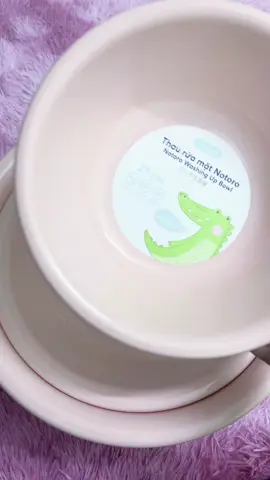 Thau Rửa Mặt Notoro Inochi thiết kế đẹp, bền bỉ, phù hợp với mọi gia đình #chauruamat 