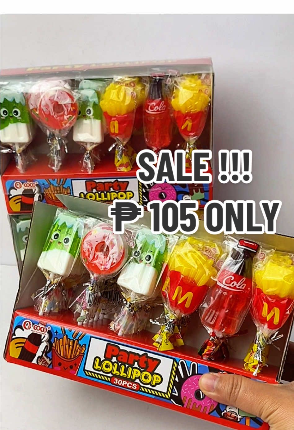 Coco PARTY LOLLIPOP 30pcs for order! Yes wholesale discount! Paninda at lootbags  Click yellow basket!  #cocopartylollipop #partylollipop #lollipops #lollipop #candy #sweets #affordable #viralvideo #trending 