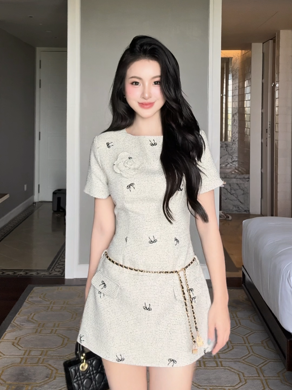 Em là người trầm tính, chỉ thả thính chứ không muốn yêu... KD188 #damthietke #khiết 