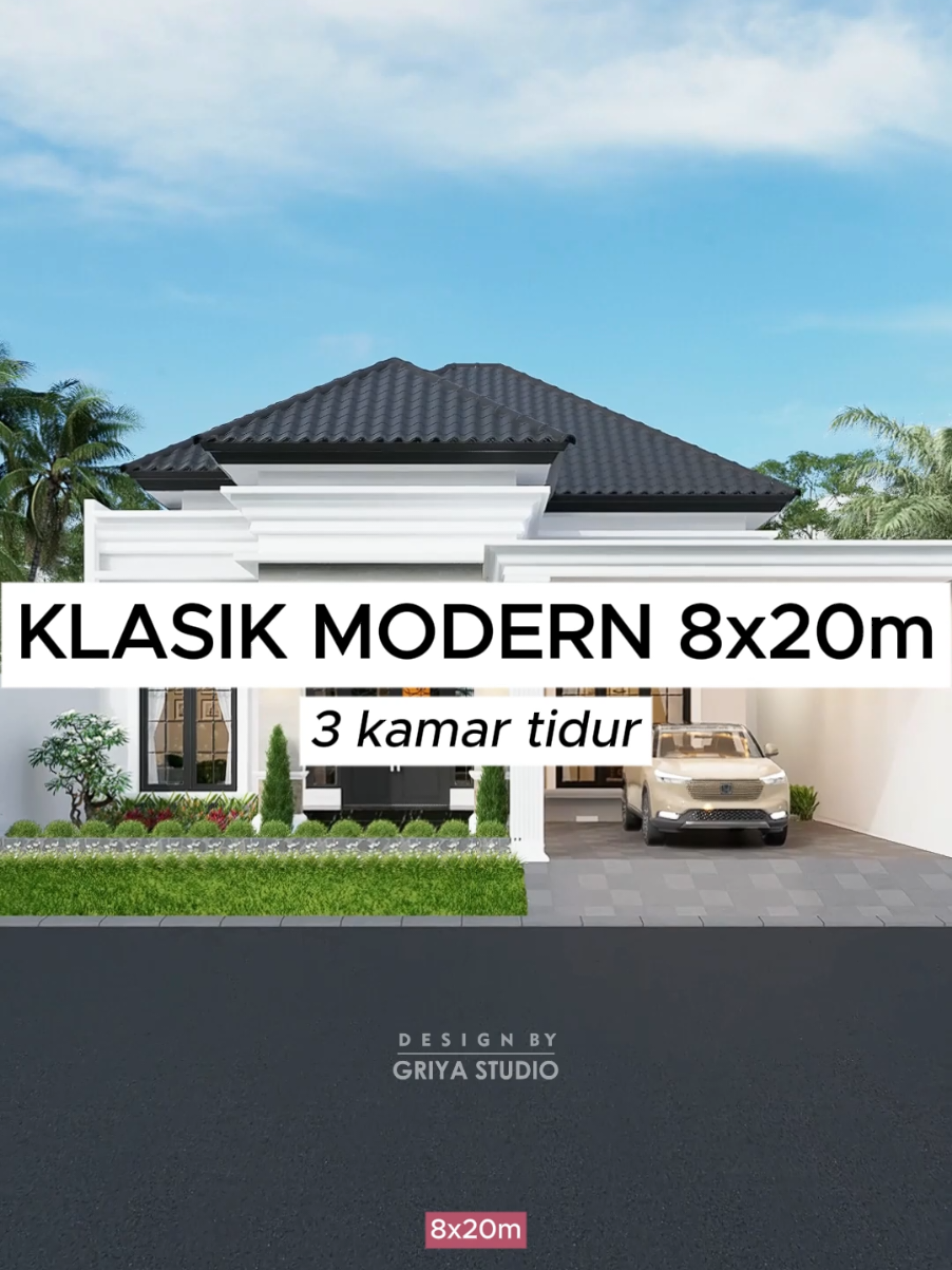 Semoga 2025 dimampukan punya rumah sekeren ini..aamiin #jasadesainrumah #arsitek #desainrumah #property 