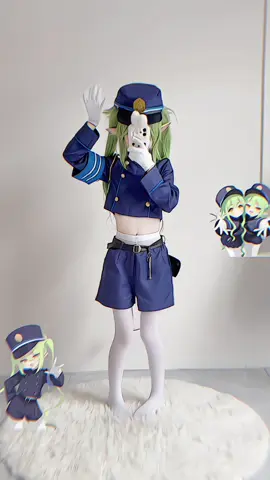 So cuteee❤️💙💚#cosplay #cosplayer #blueachive 
