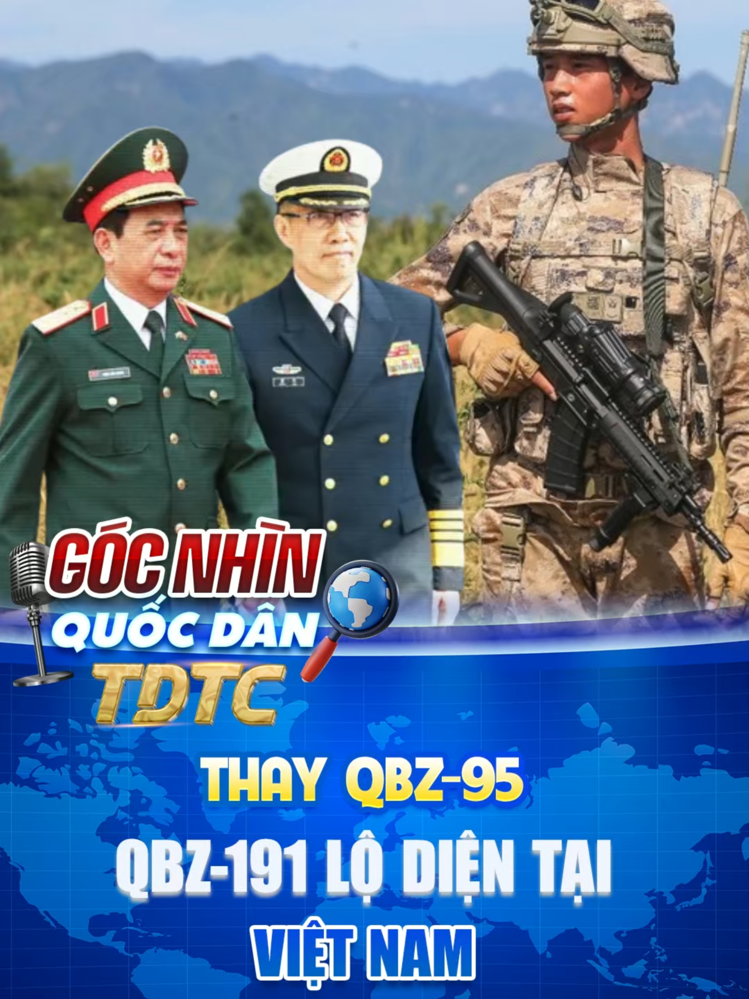Chính trị quốc tế | QBZ-191 – Mẫu súng Trung Quốc mang sang Việt Nam diễn tập có gì đặc biệt? #qbz191 #qbz95 #sungtruong #trungquoc #vietnamchina #vu_khi #quansu #dien_tap #tintucquansu #shorts