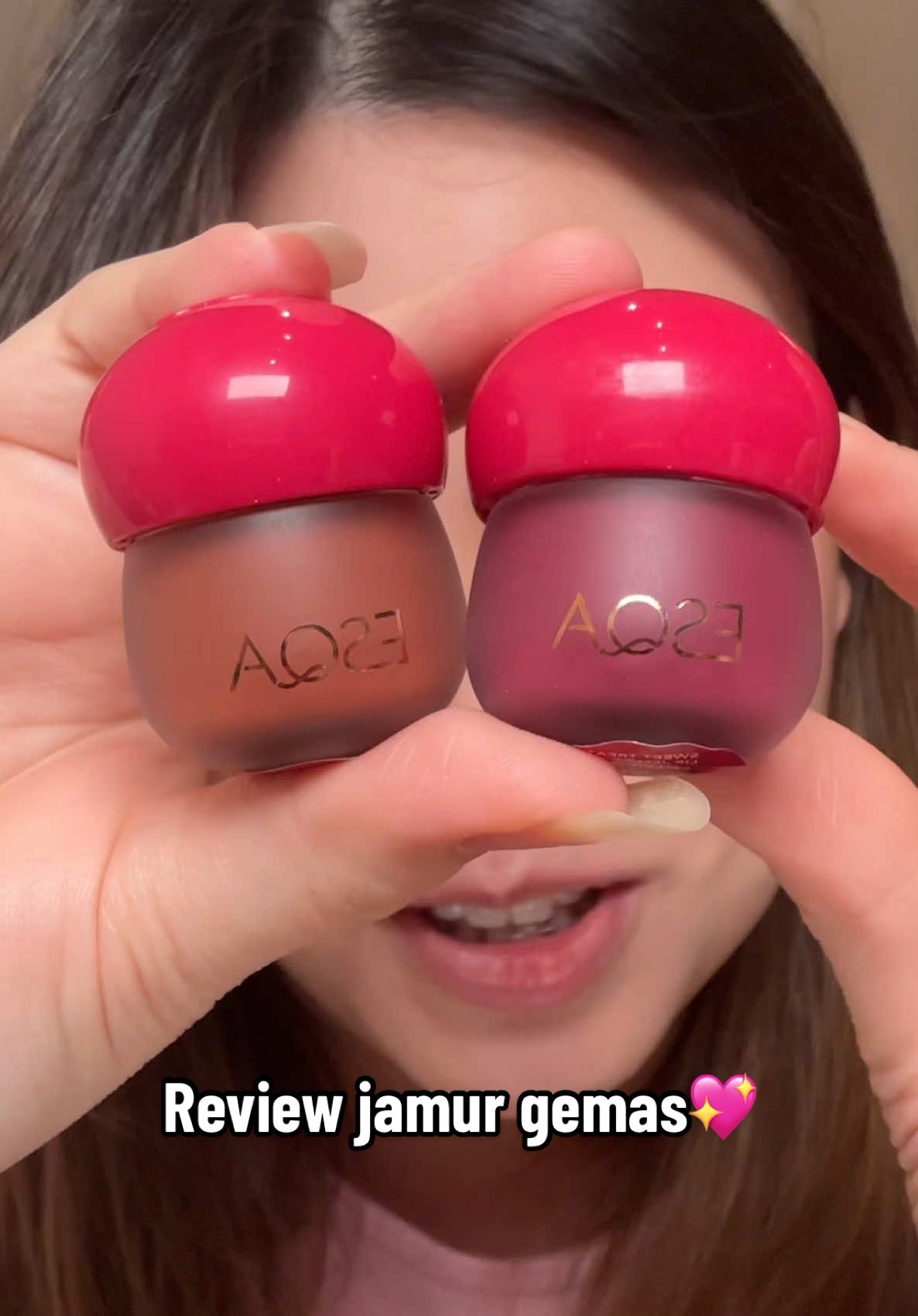 Auto beli shades yang lain!!🍄✨ #lipjelly #esqa #glossylips #tintedlipbalm #liptreatment 