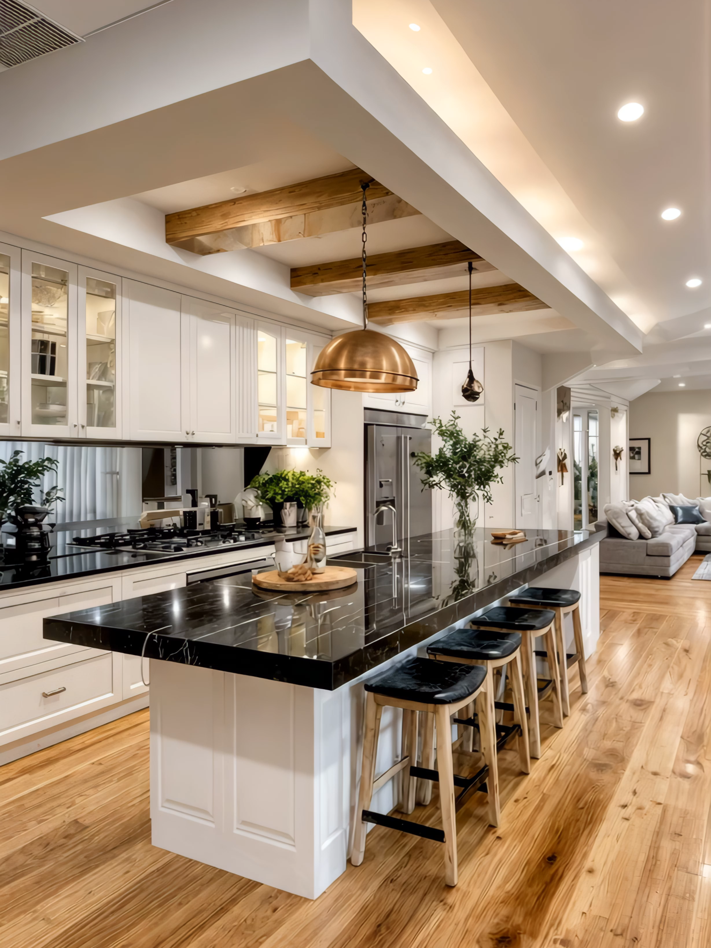 Không gian bếp: nơi vẻ đẹp và tiện nghi giao thoa hoàn hảo #noithattugia #phongbep #xuhuongnoithat #maunoithatdep