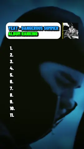 What did you think of the album? #yeat #dangeroussummer #song #album #newalbum #ranking #review #rating #rap #hiphop #rnb #xqrxc_reviews #top10 #albumranking #albumreview #fyp 