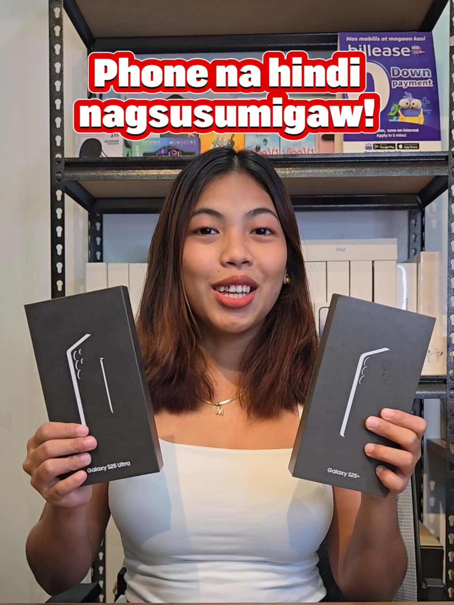 Ready ka na ba sa next-gen phone experience? 🔥 The all-new Samsung Galaxy S25 is here featuring ultra-clear cameras, buttery smooth display, and lightning-fast performance! Pang-content, pang-gaming, pang-lahat! 😍✨ Available now at Kimstore for a sulit price! Don’t miss out bilis bago maubusan! 📱💸  #SamsungS25 #KimstorePH