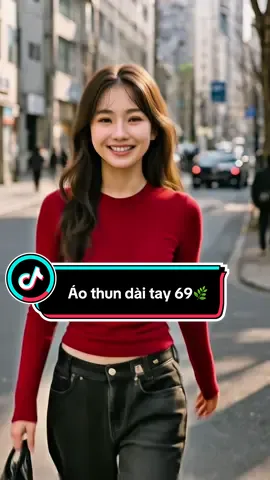 Áo thun dài tay siêu co giãn mềm mát . #aothundaitay #aothunbasic #thoitrangnu #kimnganshop #xuhuongtiktok. #thinhhanhtiktok 
