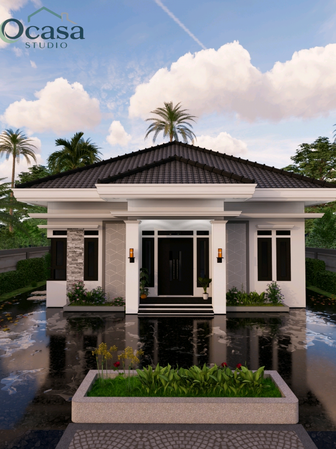 👨‍💻Desain Rumah Klasik Modern Ukuran 9x18m🏡 👩Owner : Ibu Cici 📍Lokasi : Indramayu, Jawa Barat 📌Desain By OcasaStudio 👨‍💻Order Jasa Desain  hubungi WA 0882 - 7417 - 5180 🔖 Follow untuk inspirasi desain rumah impianmu! #desainrumah  #rumahidaman  #inspirasirumah   #homedesign  #denahrumah  #rumahminimalis   #jasadesainrumah  #arsitekindonesia  #rumahkeren   #rumahimpian  #interiordesain  #rumahmodern   #denahrumahminimalis  #renovasirumah #rumahsederhana #fyp  #foryou  #fypindonesia   #fypシ  #tiktokrumah  #tiktokdesainrumah  #OcasaStudio  #OcasaDesain  #OcasaArsitek 