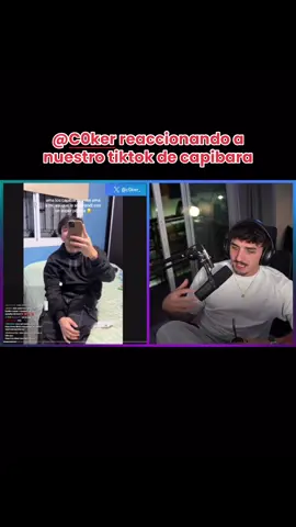 gracias ahora mándame un saludo de juli y cómprale un pijama de capibara también 😼 #coker #julimanzotti #kick #kickclips @C0ker 