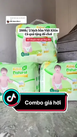 Trả lời @Mẹ Nữ 3 con  Săn lẹ các mẹ ơi nay bỉm Kitin trà xanh sale nè #xuhuong #bimchobe #bimkitinnatural #bimtraxanh #bimchongham  @Mẹ Của Tipo 