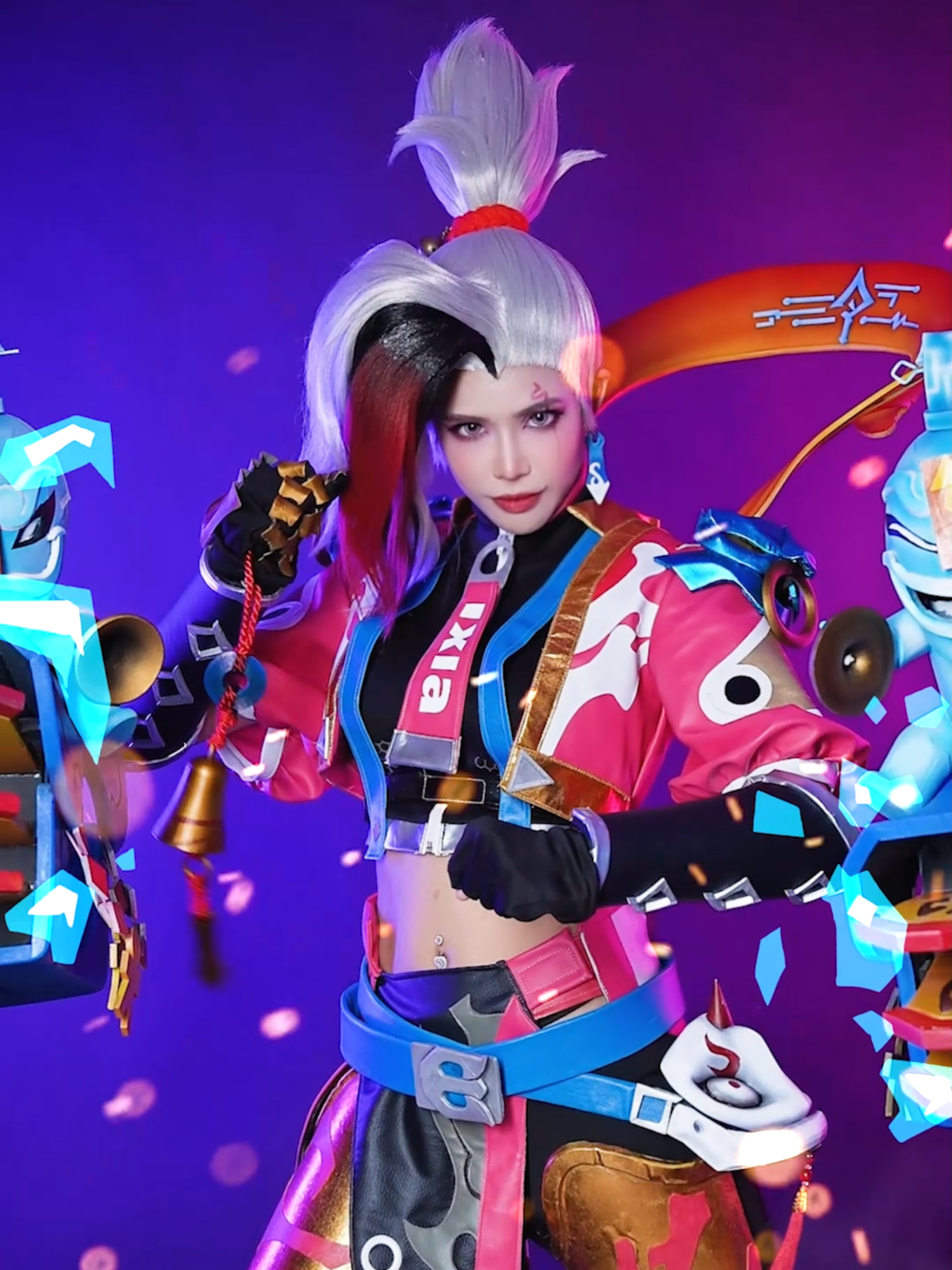 When Ixia comes to life… 🔥Welcome to the world of Metro Zero. 🚨 August 8~ don’t miss it! 😉  Catch me live as IXIA at the Semis and Finals of the Mobile Legends Bang Bang EWC x MSC.  #MLBBMetroZero #MLBB MLBB IXIA Cosplay