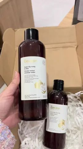 Săn ngay các bà ơi Combo 2 Nước tẩy trang bí đao 500ml giá siêu hời #xuhuong #vairal #cocoon #cocoonvietnam #nuoctaytrang #nuoctaytrangbidao #nuoctaytrangbidaococoon 