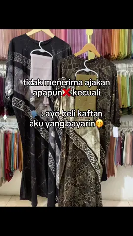 langsung gas🤭 co saat live jam 09:00 dan 15:00 #kaftan #kaftan 