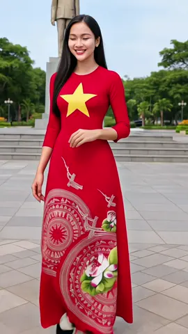 Áo dài cờ đỏ sao vàng nhiều dáng #xh #xuhuongtiktok #aodai #aodaithietke #aodaivietnam #aodaimoinhat #aodaidep #aodaixinh #aodaicodosaovang #haohao 
