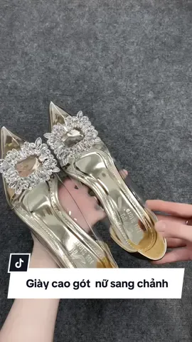 Giày cao gót  nữ sang chảnh#depnu #giaydepnu #giaycaogot #giaydepxinh 
