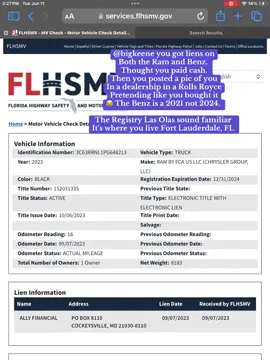 Big Keene everything he has he is making payments or leasing using Lily’s divorce settlement money. #bigkeene #keenekrew 