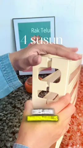 Rak Telur 4 susun praktis #raktelursusun #raktelur 