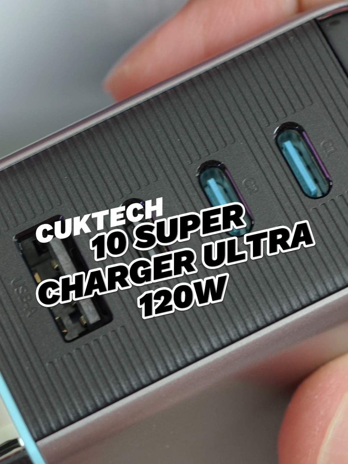 Lần đầu được sài con sạc chất lượng, có cả màn hình màu, Cuktech 10 Super Charger Ultra 120W #CapCut #cuktech #charger #sac #10 #super #ultra #gan #unbox #xiaomi #traigiachoipc