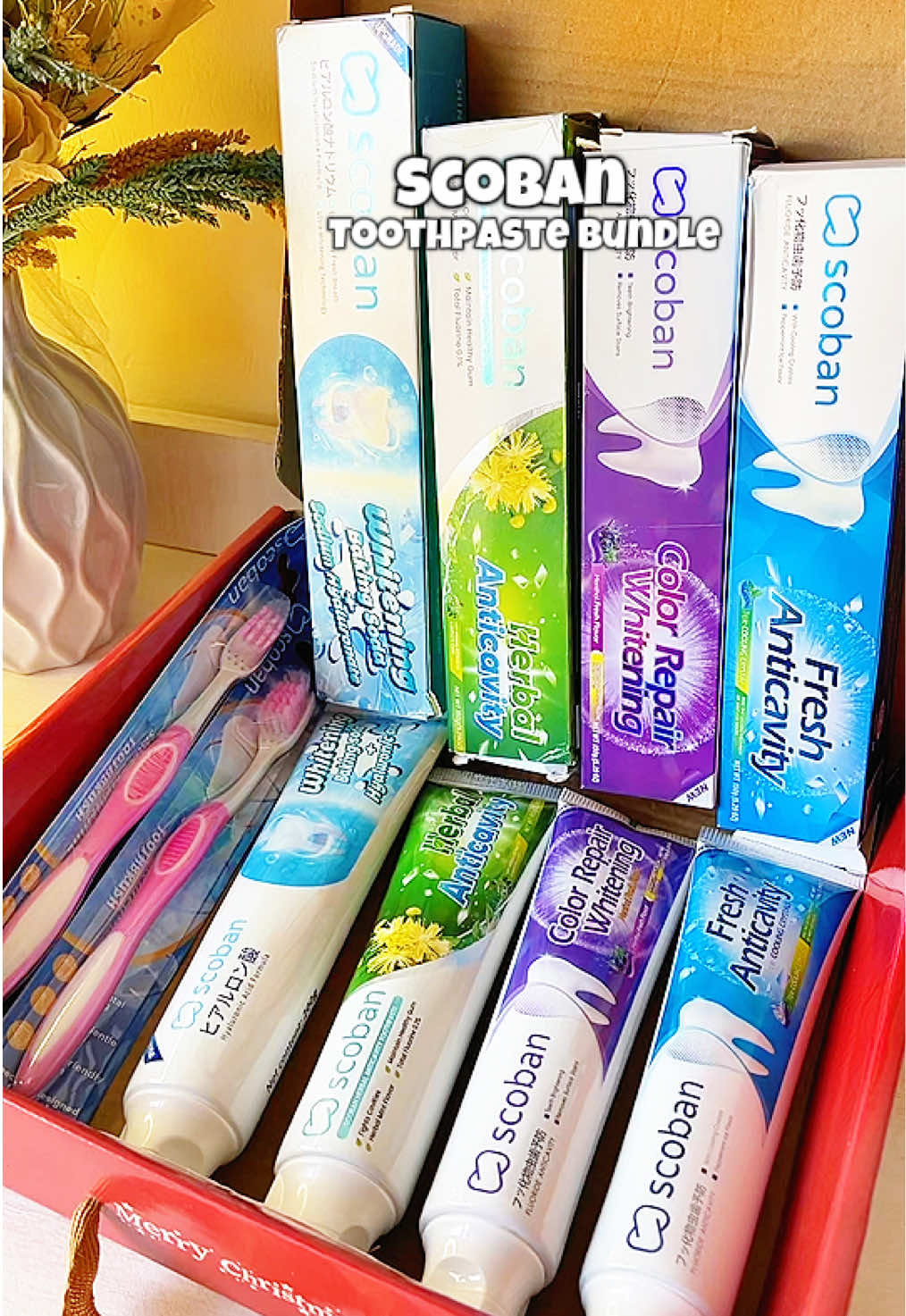 Whitening toothpaste Scoban toothpaste highly reco super affordable pa! Sulit na sulit#scoban #scobantoothpaste #whiteningtoothpaste #toothpaste #foryou #fyp #tiktok 