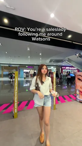 When the saleslady follows you around so you do the same to her while looking for the NIVEA Derma Skin Clear 🫧