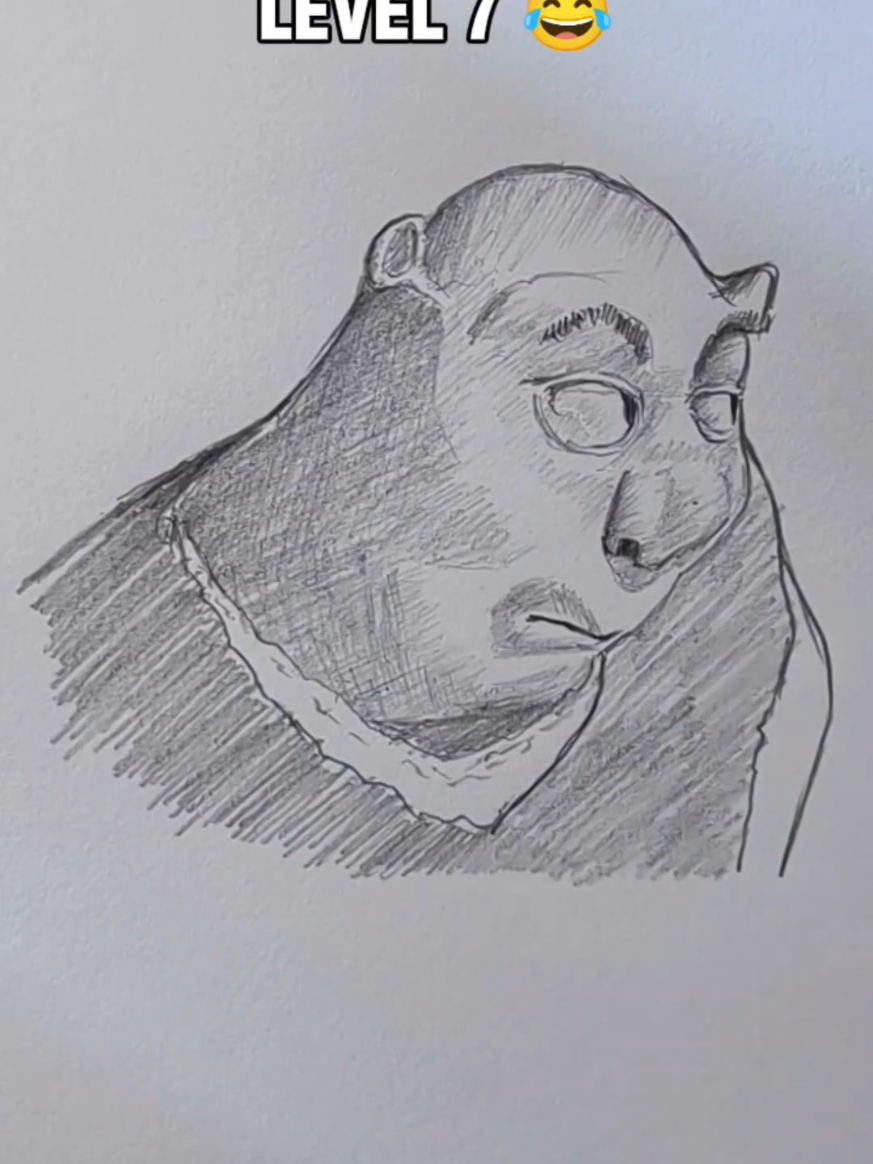 Drawing Shrek in different level  #drawing  #foryou  #fyp  #shrekdrawing 