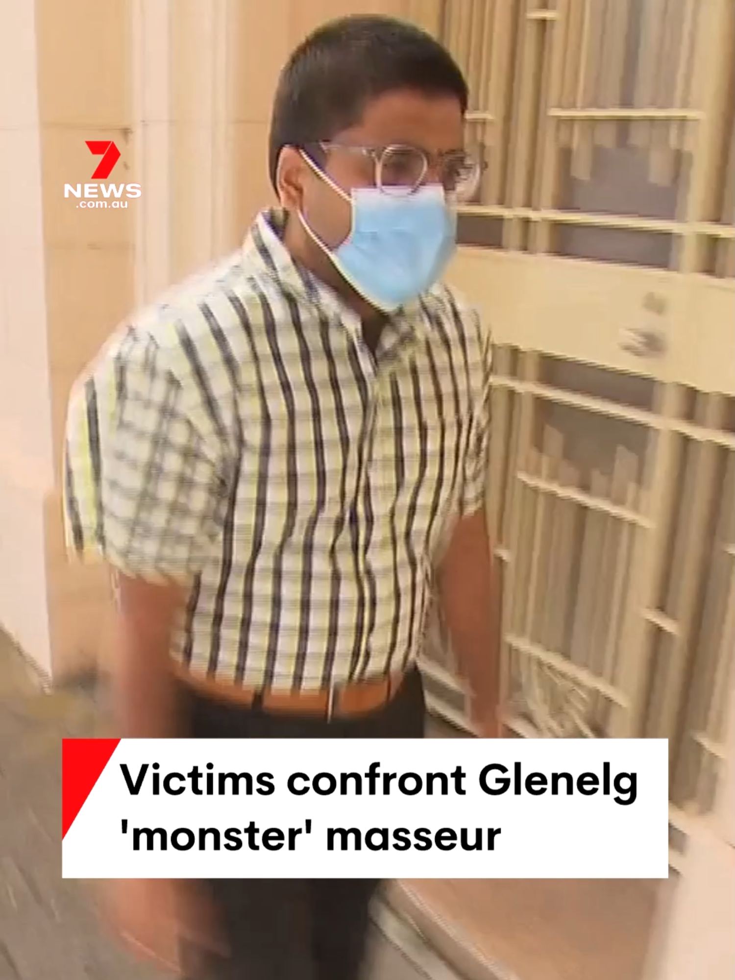 An unqualified massage therapist who sexually assaulted dozens of vulnerable women at Glenelg has been labelled a monster. #7NEWS