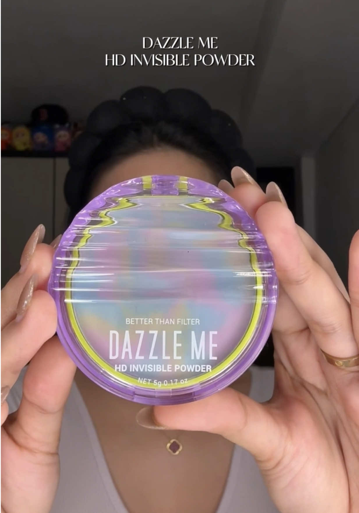 Powder that can PRIME + MATTE + BLUR ?!😫🤍 @DAZZLE ME PHILIPPINES #invisiblepowder #oilyskin #dazzlemeph