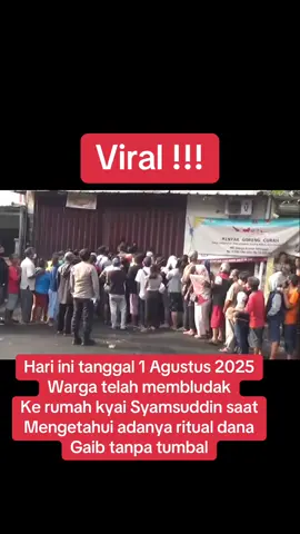 alhamdulillah saat ini banyak orang yang terbantu semenjak ritual pesugihan ini tersebar banyak juga orang yang terbantu#viral #uanggoibnyata #kepercayaan #fyp #terkini
