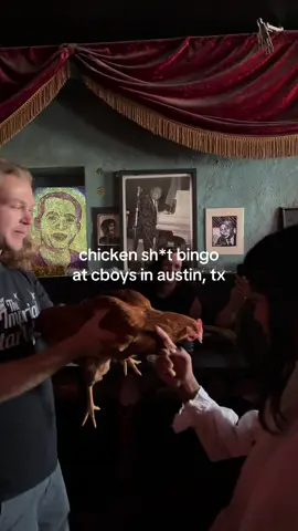 first time for everything and this time it was chicken sh*t bingo! #keepaustinweird #atx #austin #bingo 