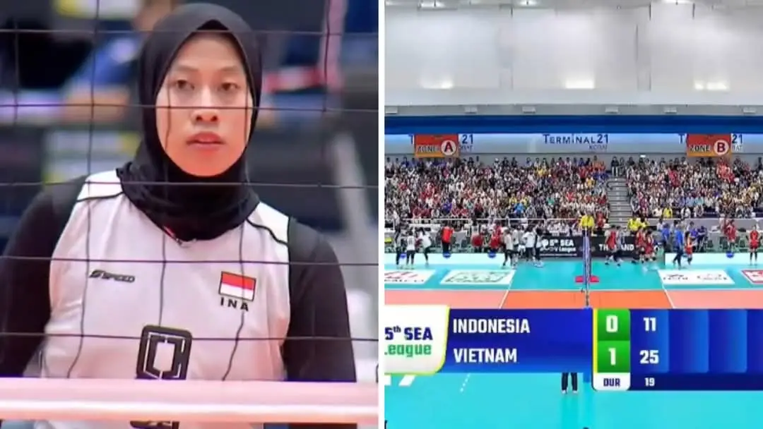 indonesia tertinggal jauh set peetama.. #seavleague2025 #vollyindonesia🇮🇩 #fanskerasmega #jatim 