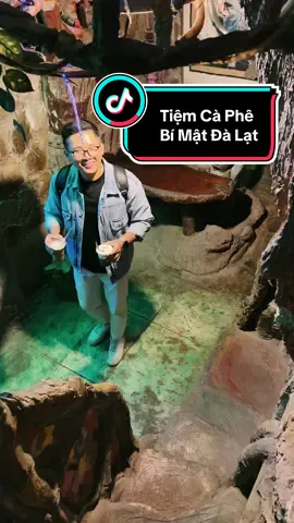 Tiệm cà phê bí mật, độc đáo nằm ở giữa lòng thành phố Đà Lạt #dalat #elricreview #LearnOnTikTok 