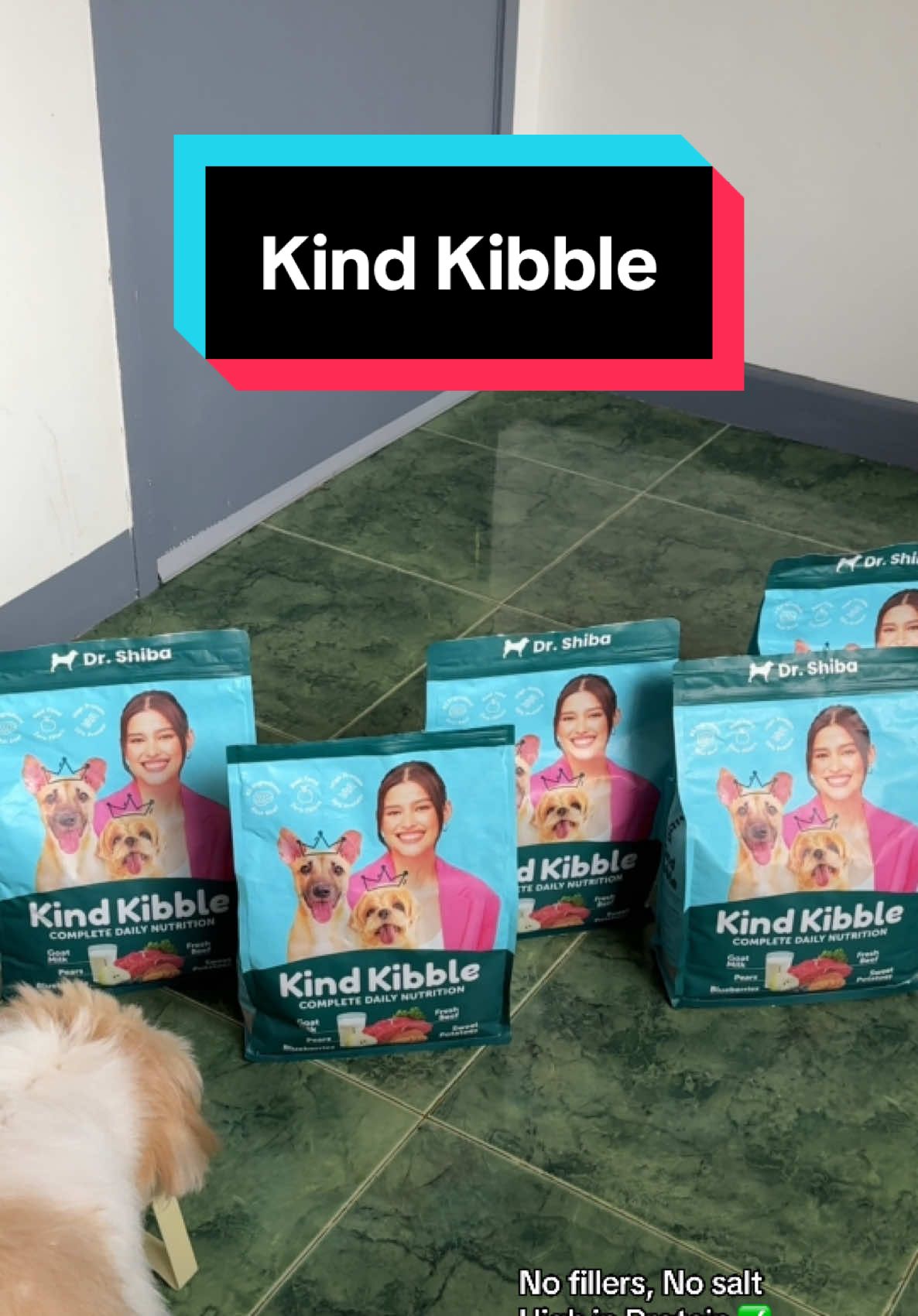 Invest na sa quality dog food para sa healthy na furbaby 🐶 #dogsoftiktok #dogfood #dogdryfood #drshiba #drshibakindkibble #drshibadryfood #fyp 