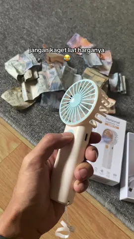 rekomendasi kipas mini   walau mini tapi kencang banget. #kipasmini 