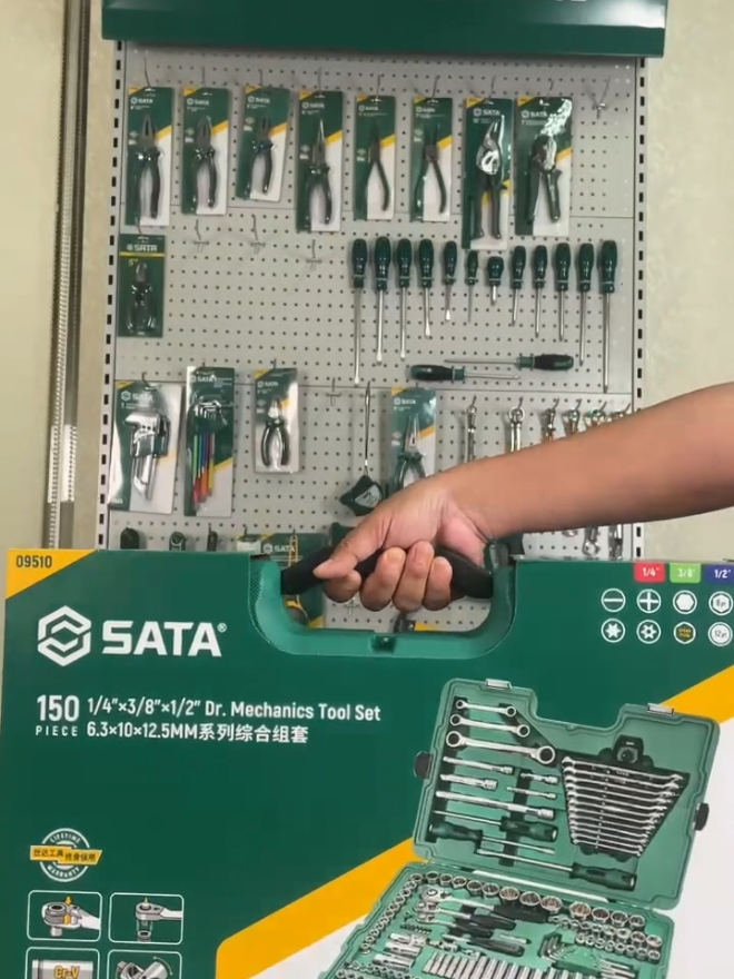 Sata Mechanic Tool Set 150Pcs #handtools#tools #sata  #satatools #automotive 