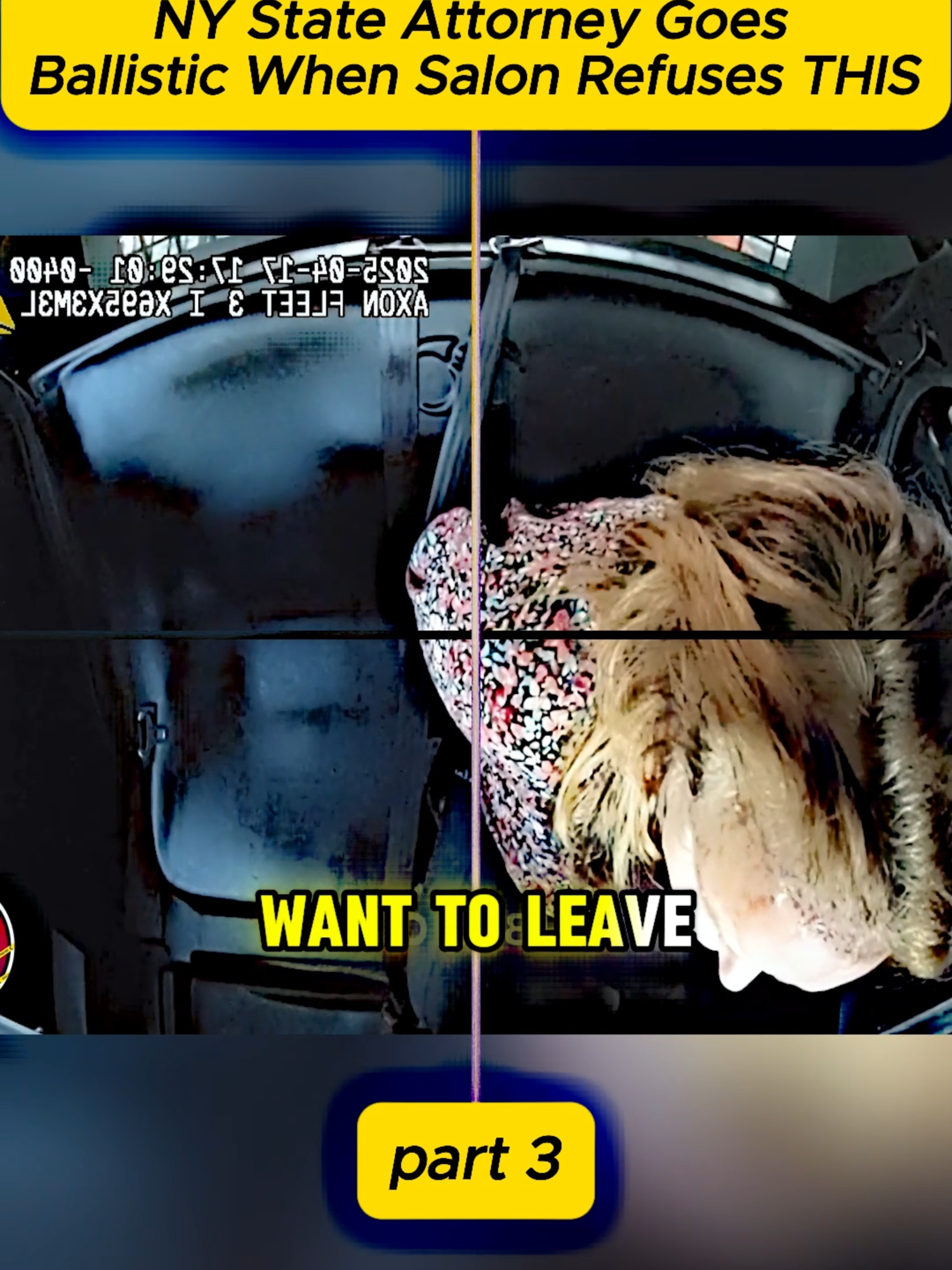 NY State Attorney Goes Ballistic When Salon Refuses THIS #cops #police #bodycam #news