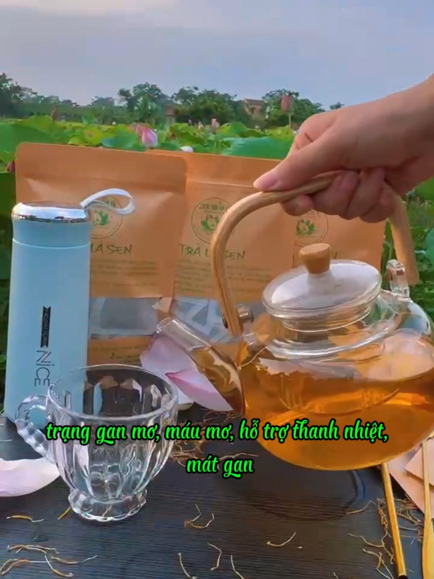 Kiên trì uống trà lá sen trong 1 tháng ,lợi ích bất ngờ sẽ tự tìm đến bạn #tiemtratriky #xuhuong #xuhuongtiktok #tralasen #laoimixlasen #lasen