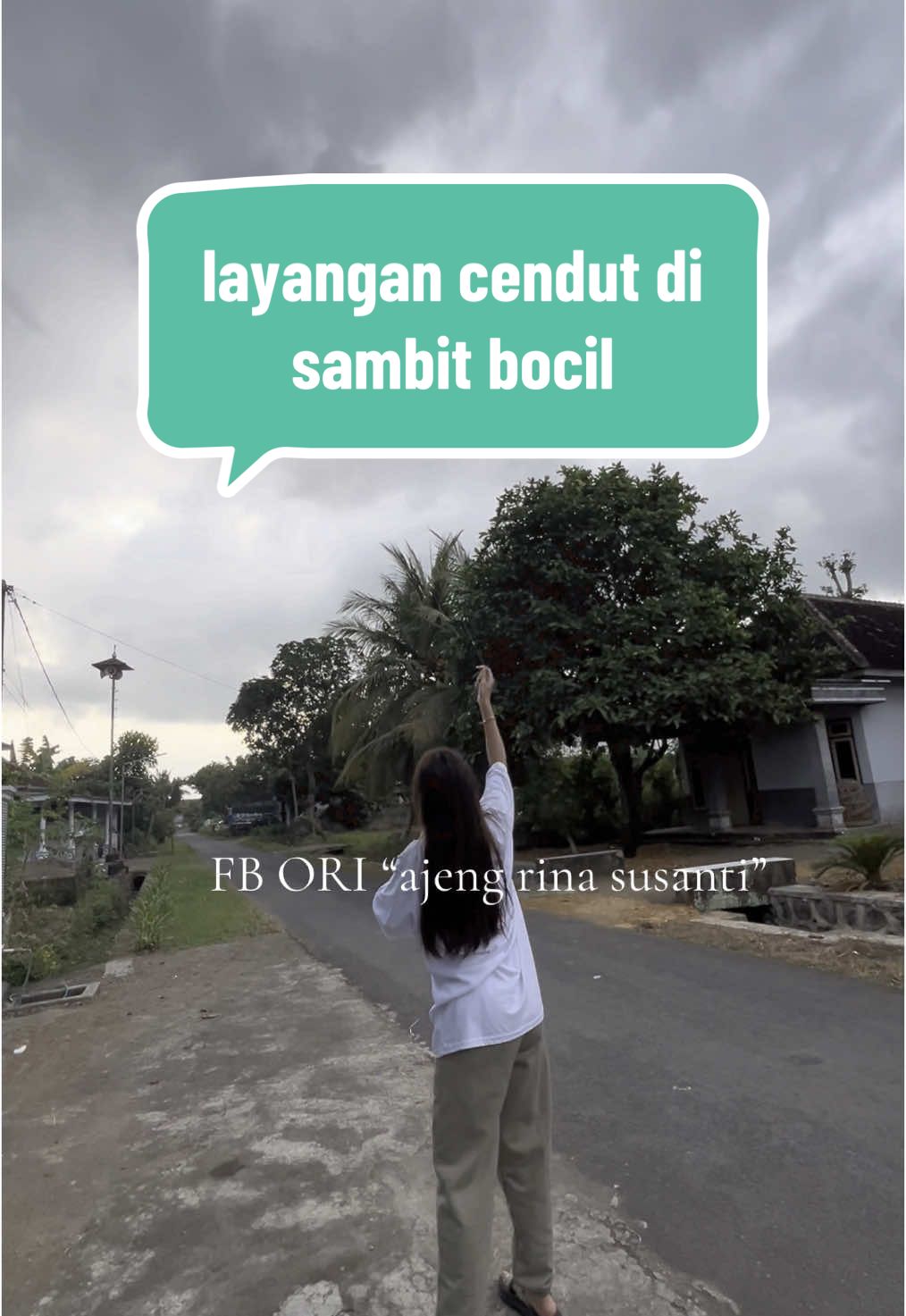 layangane cendut di sambet 😭🤣cendut bengok” 