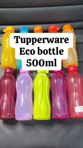 Tupperware Eco bottle 500ml #promomakangajian #promoseruweekend #radhikatuppy #tupperwaretulungagung #promotupperware #tupperwareoriginal #tupperwareasli 
